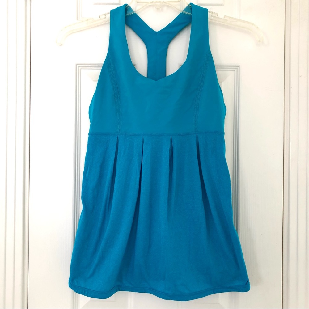 Lululemon Power Dance Tank Size 6 in Blue
